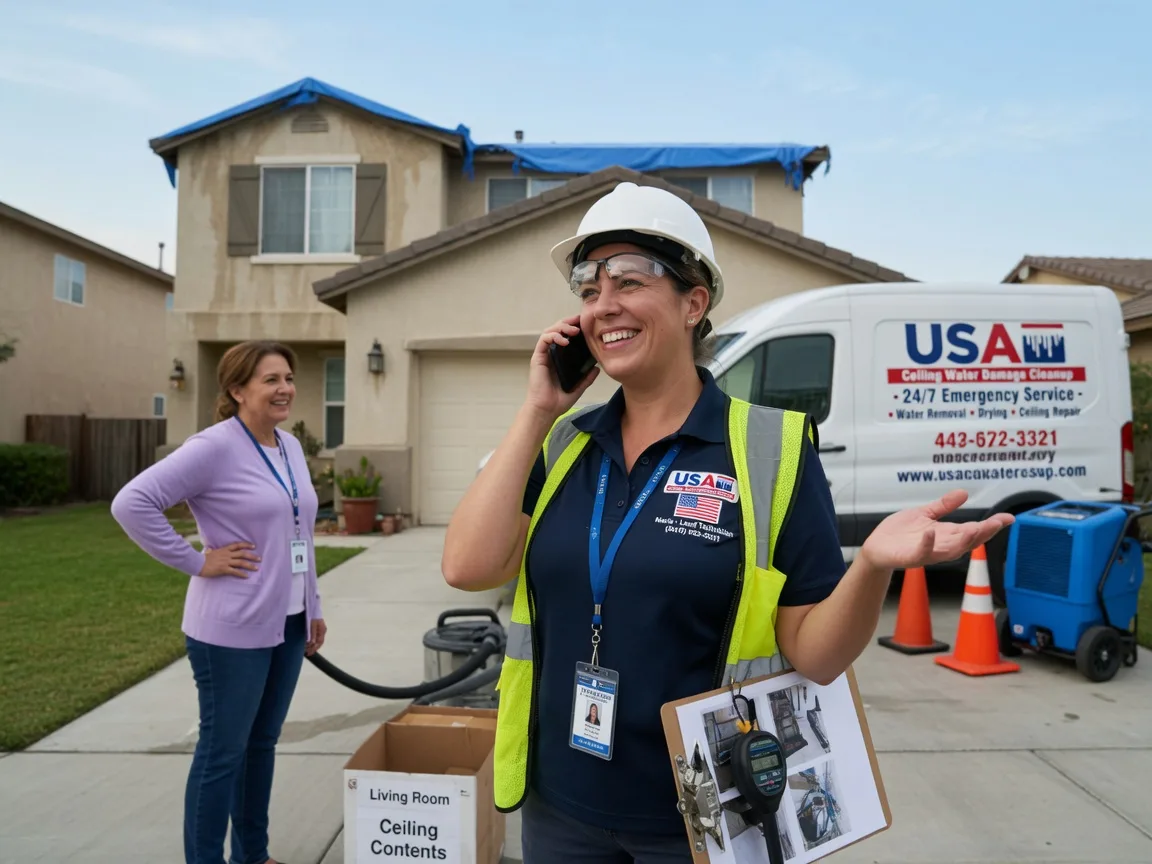 Ceiling Water Damage Restoration Dunnigan, CA FAQs